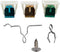 Supplying Demand 279570 14205029 Clothes Dryer Door Latch and Strike Universal Replacement Kit
