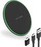 15W Wireless Charger Wireless Charging Pad for Samsung S23/S23+/S22/S22+/S21/S20/S20+/S10/Note10/Note9 Wireless Charger for iPhone 15/14/13/12/11/...