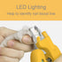 Cats Nail Clipper Trimmer with LED Light Grooming Tools for Pets Wood's Lamp...