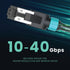LINKUP - [Tested with Versiv CableAnalyzer Cat7 Ethernet Cable -20 FT (1 Pack) 10G Double Shielded RJ45 S/FTP | Network Internet LAN Switch Router...