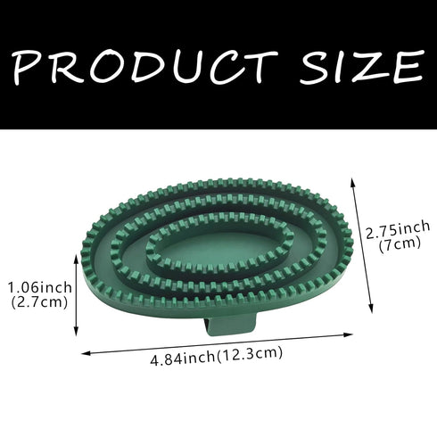 4 Pack Dog Grooming Brush Bath Washing Massage Brush with Handle Pet Shower & Bath Tools for Short & Long Haired Dogs and Cats...