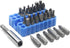 3 Pcs Impact Grade Socket Adapter Set Drill Bit Adapter Set Power Hand Tools Nut Driver 1/4 Inch 3/8 Inch 1/2 Inch, 33-Piece Security Bit Set with...