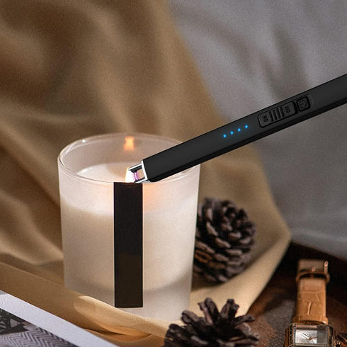 ARECTECH Electric Candle Lighter with Type-C Cable Birthday Gift for Man Women Wife Rechargeable Plasma Arc Lighters for Candle Camping Kitchen St...