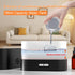 Colorful Flame Aroma Diffuser, Flame Diffuser Humidifier with 7 Changing Colors, 180ml Aromatherapy Diffuser with Waterless Auto-Off Protection fo...