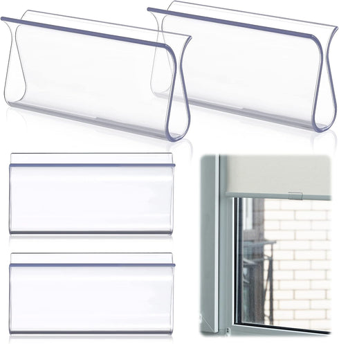 Roller Window Shades Shade Pull for Roller Shades Pull Down Shades Blinds for Windows Shade Grips Plastic Hem Grip Roller Shade Hardware for Home ...