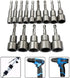 Utoolmart 1/4" Quick-Change Hex Shank 7mm Nut Setter Driver Drill Bit, 65mm Length, Metric No-magnetic 1 Pcs...