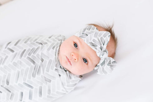 Copper Pearl Baby Bows: Stylish Headbands for Baby Girls, Premium Soft and Stretchy Baby Headbands, Perfect for Newborns, Trendy Designs - Alta...