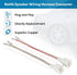 Nulth Front Door Speaker Wiring Harness Adapter Replacement for Hyundai Accent/Azera/Tucson 2005-2021 DashTweeter Speaker Connector Plug Cable Plu...