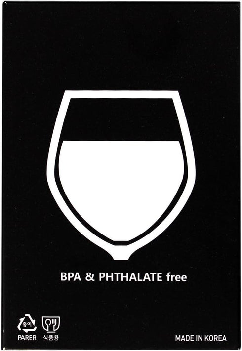 Portable Collapsible Plastic Wine Glass (BPA Free) with a Safety Carrier 1pcs (Transparent)...