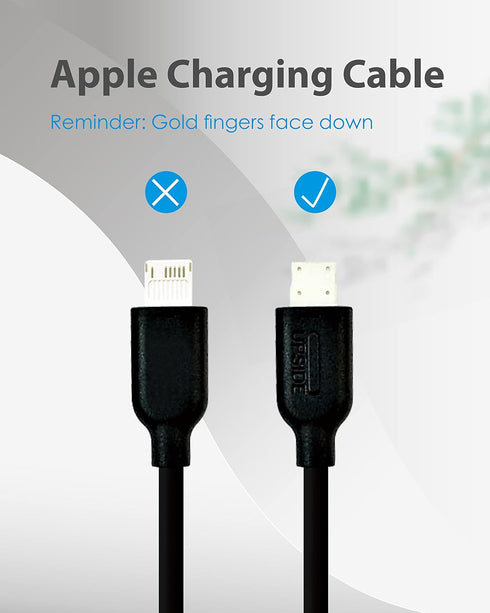 Gigastone ?5-Pack? Charging Cable for Apple Lightning Devices, 3ft Fast Charge 12W, Compatible with iPhone, iPad, Charging only, Data Sync not Sup...