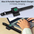 Mini Portable Apple Watch and Phone Charger, Compact & Lightweight, 3000mAh Wireless Magnetic Power Bank for iPhone 15/14/13/12/iWatch Ultra 2/Ser...