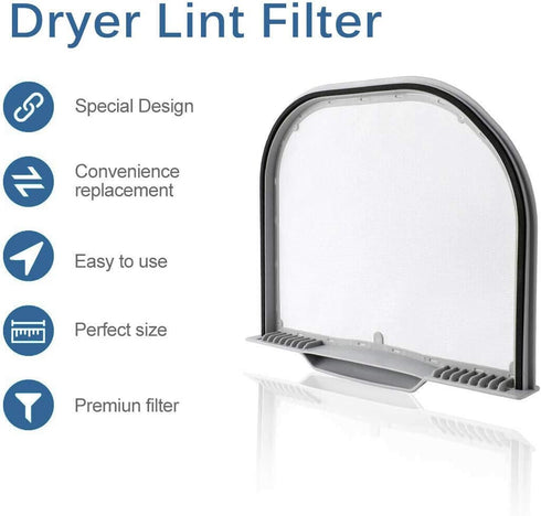 Dryer Lint Filter Compatible with 5231EL1001C LG Dryer Lint filter