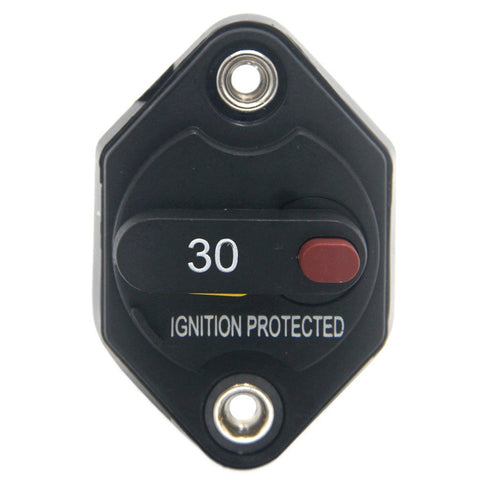 ZOOKOTO 30A Circuit Breaker Fuse Inverter with Manual Reset Button for Auto Truck RV Marine Trailer Waterproof 12V-32V DC 30 Amps...