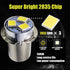 Ruiandsion 2pcs P13.5S LED Bulb 3V White 2835 3SMD Chips LED Bulb Upgrade for Flashlights Torch Light,Non-Polarity...