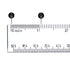 2 Pack Plastic Ruler Straight Ruler Plastic Measuring Tool for Student School Office (Clear, 6 Inch)...