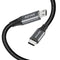 AGVEE 2 Pack 6ft USB-C OTG to Micro USB Cable, Braided Charger Data Sync Cord Charging Wire Adapter for Samsung Galaxy S7 S6, J7, J3, LG, PS4, Kin...