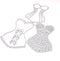KSCRAFT Cute Corset Layering Metal Cutting Dies Stencils for DIY Scrapbooking/Photo Album Decorative Embossing DIY Paper Cards...