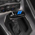 auovo Gear Shift Knob Trim for Charger Accessories Challenger 2015-2023 / Durango 2016-2023 (Black-Blue)...