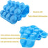 24 Cups Silicone Mini Muffin Pan,Cookies Cupcake Bakeware Tin Soap Tray Mould Non Stick, BPA-Free, Dishwasher Safe...