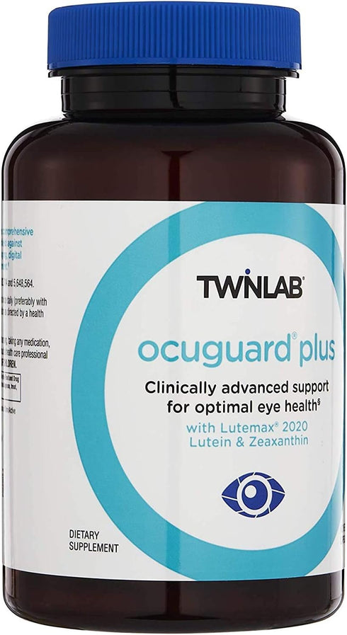 Twinlab Ocuguard Plus - Eye Supplement with Zinc, Vitamin A, Vitamin C, and Vitamin D - 60 Veggie Capsules...