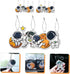 Inside Car Accessories 12pcs Astronaut Fragrance Inside Car Accessories Rearview Mirror Accessories Car Rearview Mirror Pendant Car Pendant Orname...