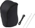 X AUTOHAUX Black Car Genuine Leather Stick Shift Cover Gear Shift Knob Cover for Toyota Camry 2007-2011 Black Line...