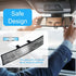 Car Rearview Mirror 12 Inch HD Glass Anti Glare Clip On Panoramic Wide Angle Car Interior Rear View Mirror Accessories for Car SUV Trucks (Blue)...