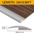 Carpet & Floor Edging Trim Strip,Self Adhesive-PVC Floor Transition Strip,Thresholds for Doorways with a Height Less Than 3 MM (6.56FT_Grey)...