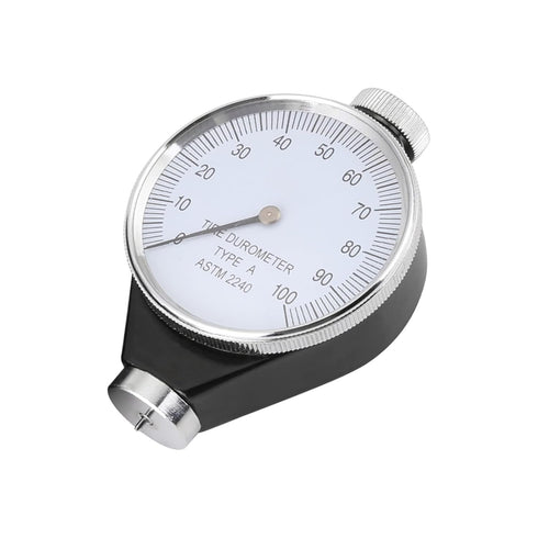 A Durometer, Rubber Hardness Tester, Rubber Tire Durometer Hardness Tester Meter 0-100 HA(Type A)...