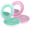 HEMILAB® 2 Pack Retainer Case, Slim Aligner Case with Mirror, Compatible with Invisalign, Mouth Guard Case, Cute Retainer Case with Vent Holes, Wh...