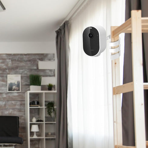 2Pack Flexible Twist Mount for Arlo, Google, Wyze, Eufy Camera, Gooseneck Twist Mount Indoor/Outdoor Security Camera System - White...
