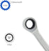 Double Box End Ratcheting Wrench 14mm x 17mm Metric 72 Teeth 12 Point Ratchet Gear Spanner Tools, Heat-Treated CR-V...