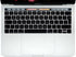 English Language Silicone Keyboard Cover for MacBook Pro 13 15 inch 2019 2018 2017 and 2016 with Touch Bar and Touch ID Model: A2159 A1989 A1706 /...