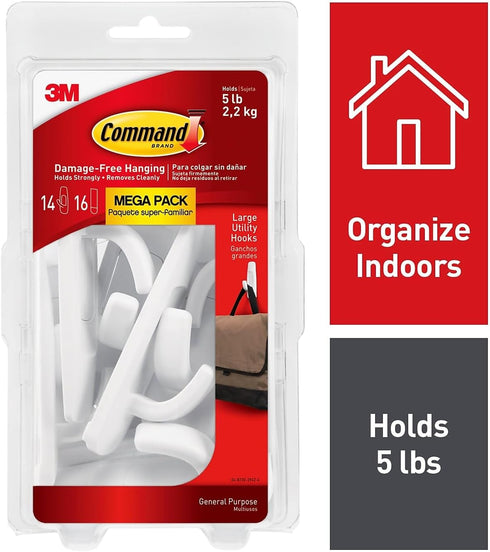 Command™ Large Utility Hook Mega Pack...