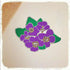 African Black Lady Social Floral Violet Pin Purple Flower Brooch Women Jewelry Gifts...