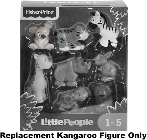 Replacement Gray Koala Bear Figure for Fisher-Price Little People Safari Animal Friends Playset - GFL22...