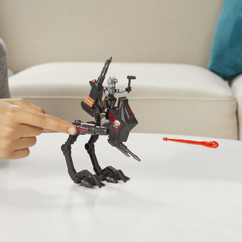 STAR WARS Mission Fleet Expedition Class Tech (Bad Batch) at-RT Ambush 2.5-Inch-Scale Figure and Vehicle Set, Toys for Kids Ages 4 and Up,F1339...