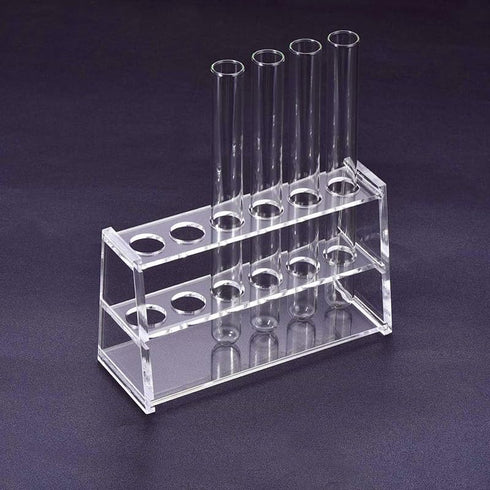 Acrylic Test Tube Holder Rack 6 Sockets for 50ml Centrifuge Tubes Clear (50ml,6 Sockets)...