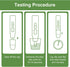 Nicotine Test Kit at Home?Accurate Results in 5 Minutes, 12 Individually Wrapped Pouches...