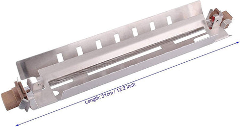 Siwdoy WR51X10055 Defrost Heater, WR55X10025 Temperature Sensor and WR50X10068 Defrost Thermostat Compatible with General Electric Hotpoint Refrigerators Replaces WR51X10030 AP3183311