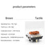 Kailh Low Profile RGB SMD Tactile Switch 1350 Chocolate Suitable for Gaming Mechanical Keyboard Switch (Choc Brown 10pcs)...