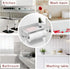 BESy Paper Towel Holder Wall Mounted for Kitchen 13 Inch, Bathroom Tissue Roll Hanger with Mobile Phone Storage Shelf,Space Aluminum, Wall Mount w...