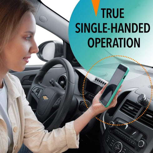 Cell Phone Holder for Car Dashboard - iPhone Car Mount Compatible with Any Smartphone or GPS - Universal Auto-Grip Car Phone Mount Magnetic...