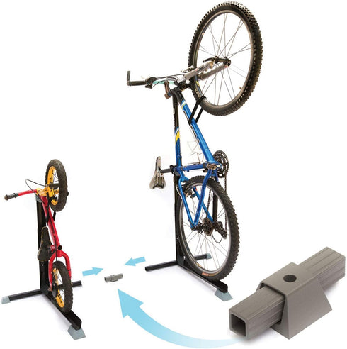 Bike Nook Bicycle Stand, Portable and Stationary Space-Saving Bike Rack with Adjustable Height, for Indoor Bicycle Storage (Connector Only)...