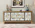 HAOKHOME 94030-2 Vintage Damask Wallpaper Peel and Stick Floral Removable Wall Paper Tan/Cream/Blue for Bedroom Contact Paper 17.7in x 9.8ft...