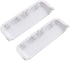 Beaquicy W10714516 W10861225 Dryer Door Handle Replacement Replacement for Whirl-Pool Ken-More Dryer - Replaces AP5999398 PS11731583 W10861225VP - Pack of 2