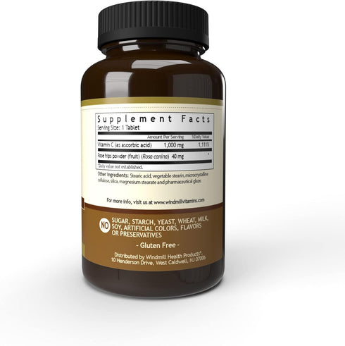 Vitamin C TAB 1000MG R/H T/R WMILL Size: 60...