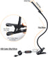 Clip on Reading Light, Clip Light, Warm & Daylight & White Light 3 Colors, Eye-Care Clamp Lamp with 10 Dimmable Illumination Modes...