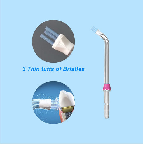 Flosser Replacement Tips for Waterpik Water Flosser,Plaque Seeker Replacement Tips Compatible with Waterpik Water Flossers and Other Brand Oral Ir...