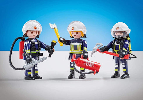 Playmobil 6586 Brigade B Firefighters, Multicolor...